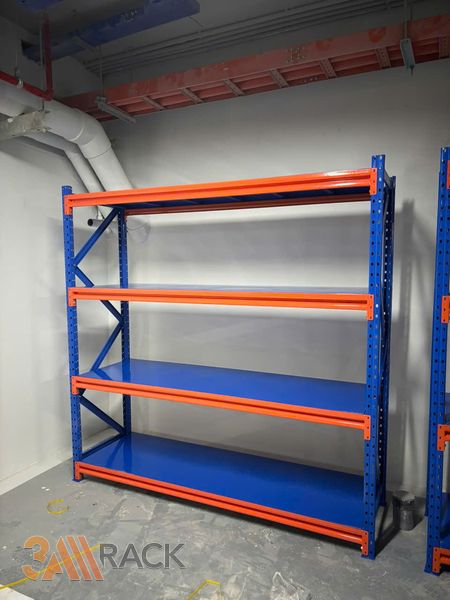 Kệ trung tải 4 tầng tại KCN Nam Thăng Long - Đầu tư một lần, kho h&agrave;ng gọn g&agrave;ng nhiều năm
