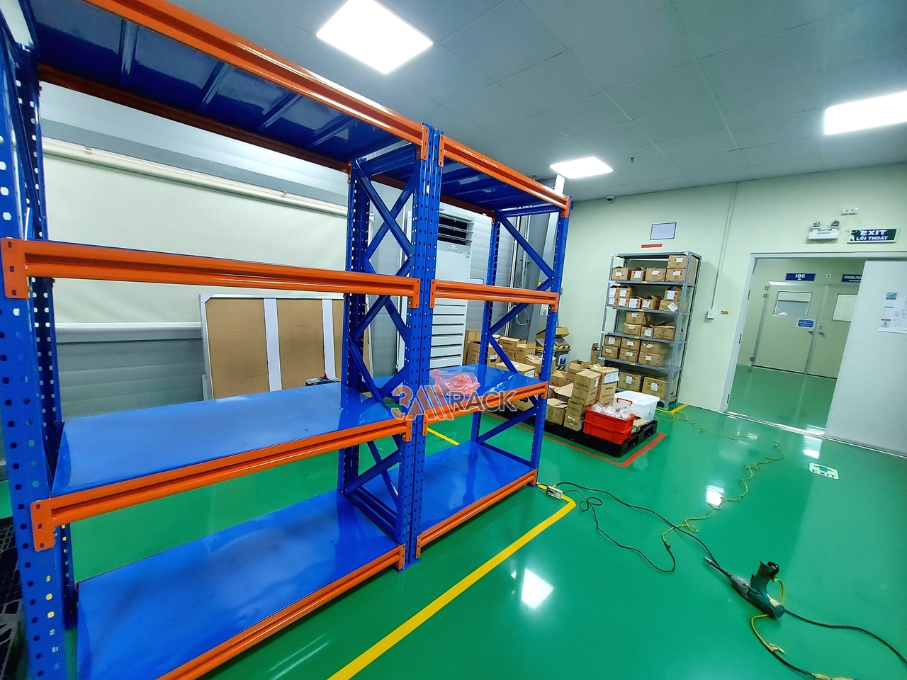 kích thước kệ công nghiệp trung tải