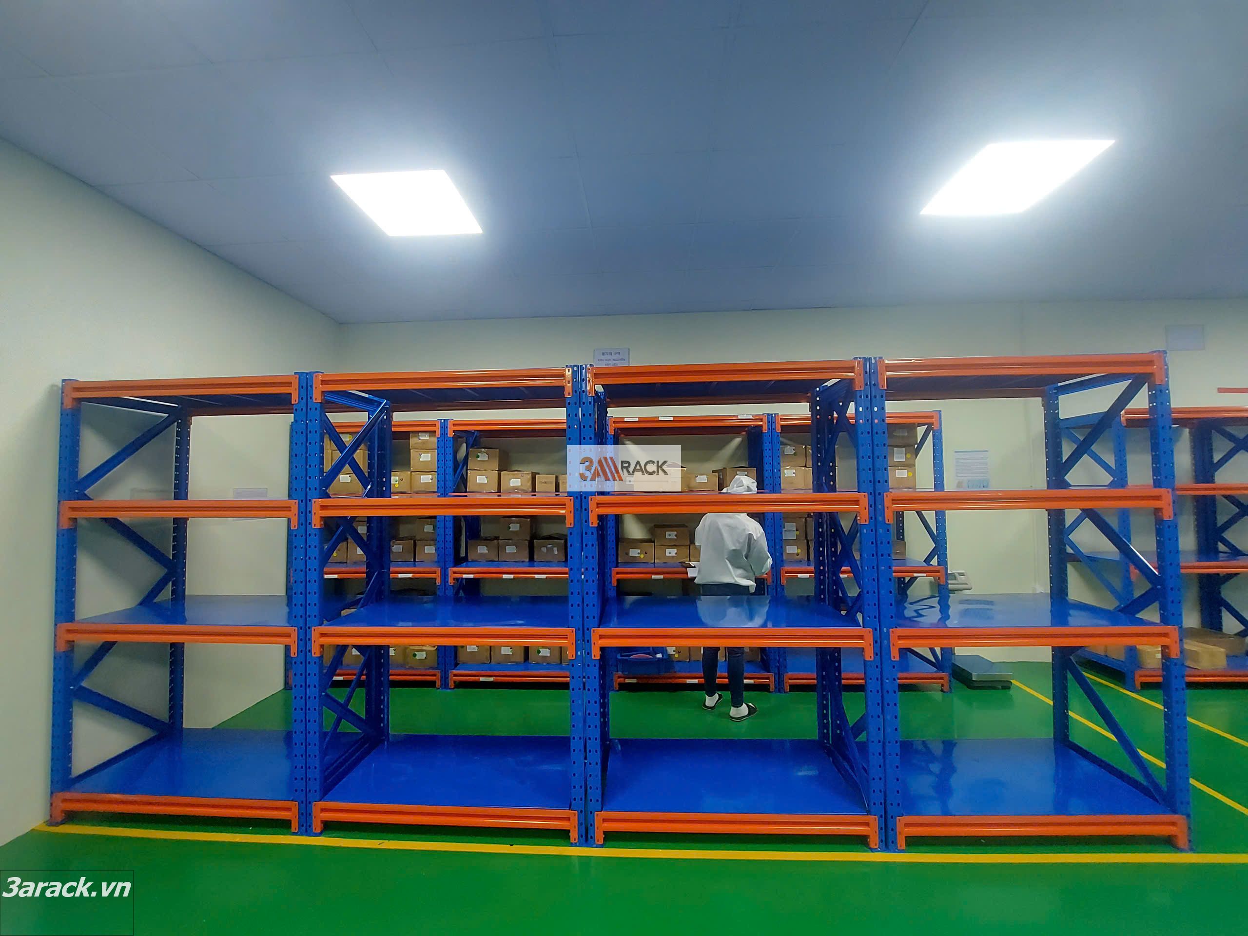 Kệ Trung Tải 5 Tầng Tại Hưng Yên - Tối Ưu Không Gian Lưu Trữ, Nâng Cao Hiệu Suất Kho Hàng