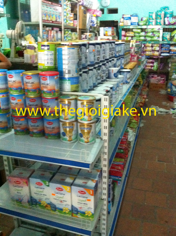 Kệ siêu thị sữa tại Quế Võ, Bắc Ninh