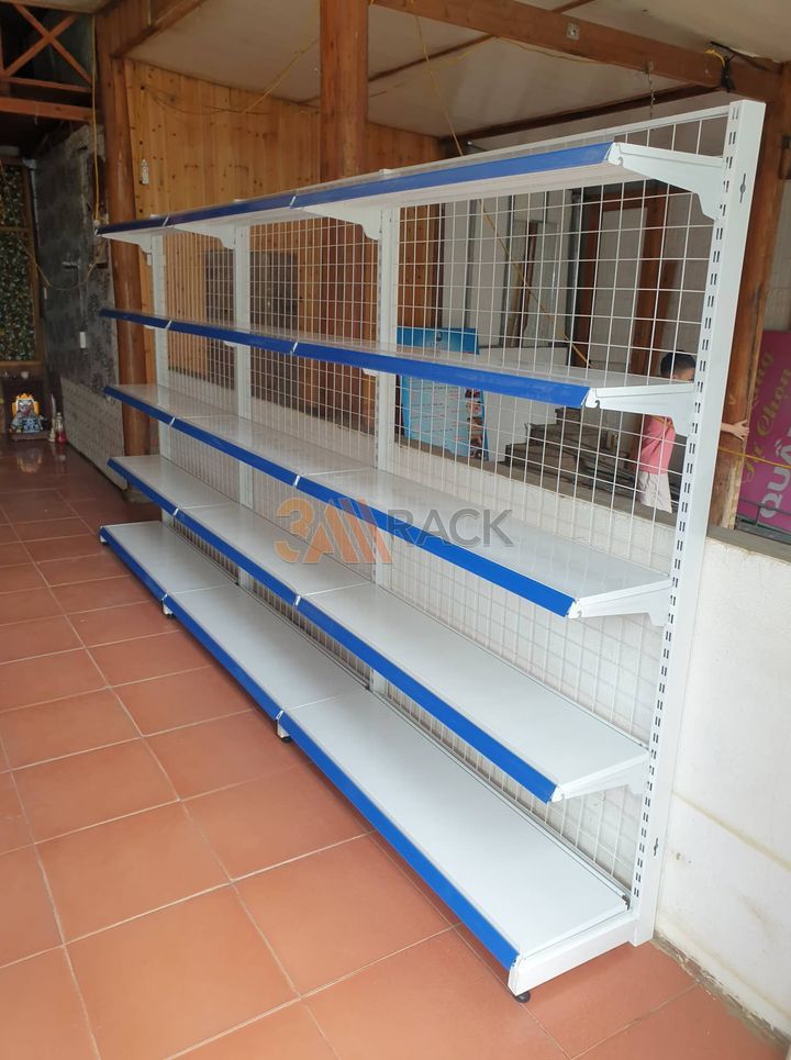 kệ siêu thị đơn 5 tầng