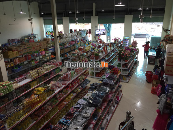 Kệ siêu thị giá rẻ tại Bắc Lý, Hiệp Hòa, Bắc Giang