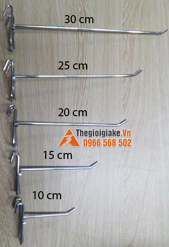 Móc cài lưới siêu thị 10-30cm