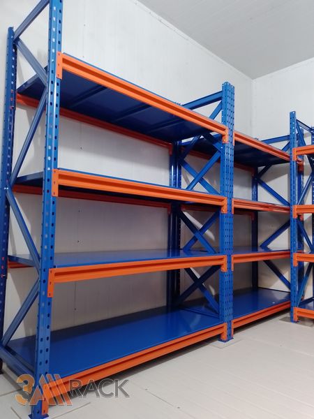 Kệ sắt để vật tư, linh kiện trong xưởng tại Long Biên