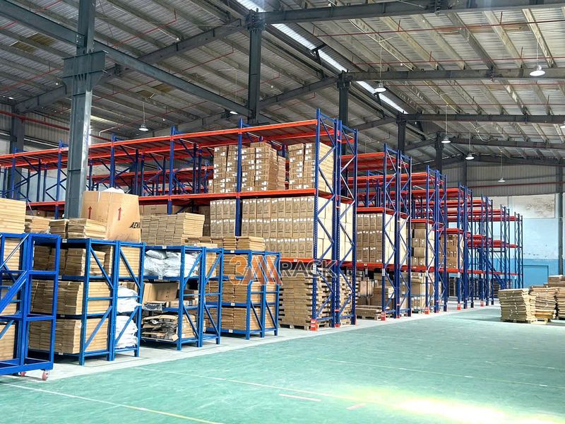 Kệ sắt kho hàng Bắc Ninh