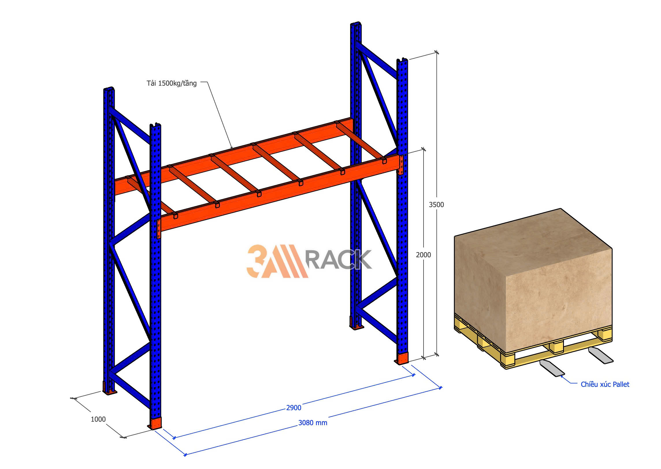 Kệ lắp ráp công nghiệp tại Thanh Trì - Lựa chọn linh hoạt cho mọi kho hàng