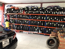 Lắp đặt kệ để lốp ô tô tại Phú Thọ