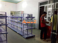 Lắp đặt kệ siêu thị tại Tân Yên, Băc Giang